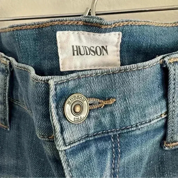 Hudson Natalie Midrise Slim Boyfriend Jeans Sz 26 - Picture 9 of 13